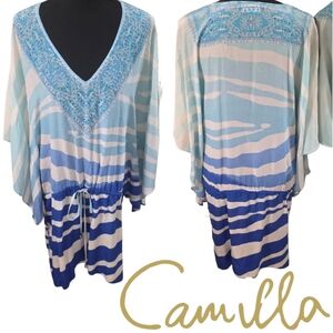 🆕️ Camilla Intermix 100% Silk Kaftan